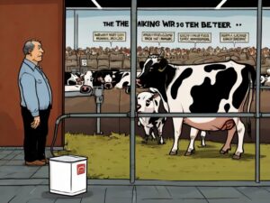 Dairy Cows on Strike for more Movies (7)